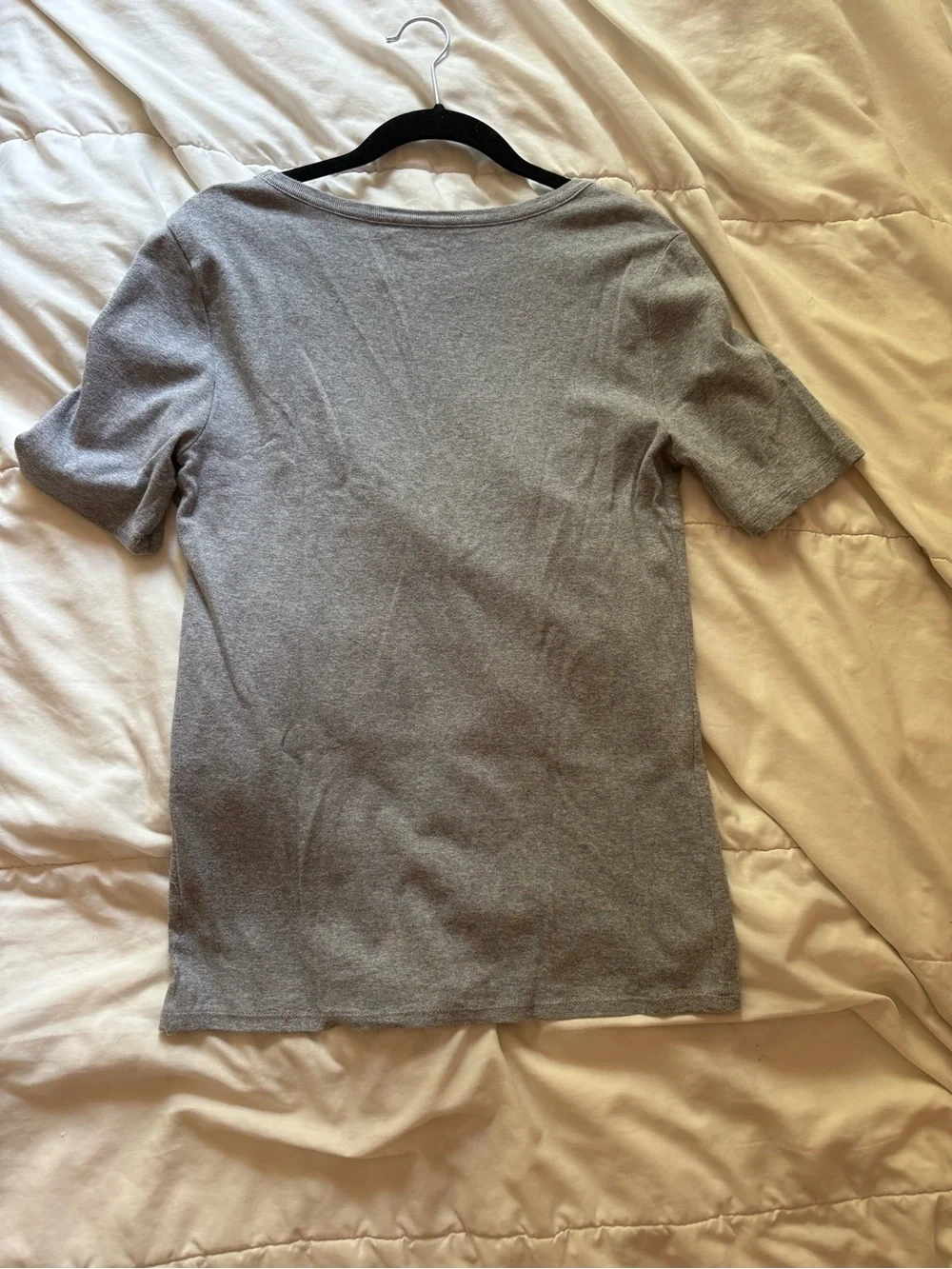 Jcrew Women’s Perfect Fit Grey Tee Shirt